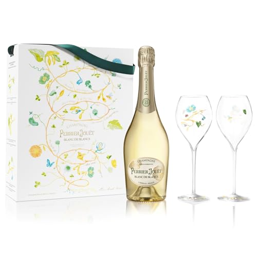 フランス ペリエ・ジュエ ブラン・ド・ブラン グラス2脚セット (ワイン